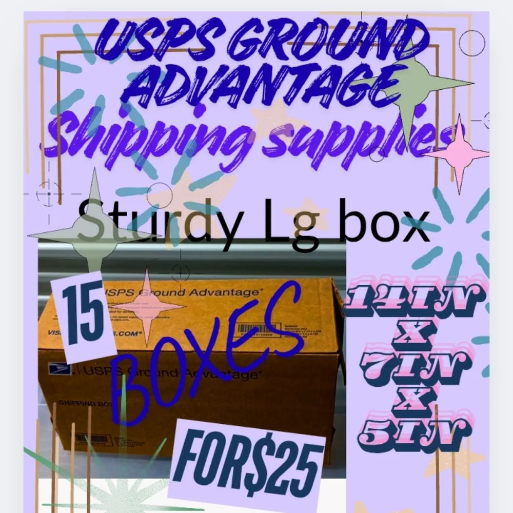USPS Ground Shipping Box